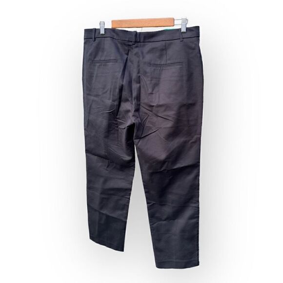 NWT Mary Crafts black trousers size 14 qd028 cotton/elastic blend - Picture 4 of 7